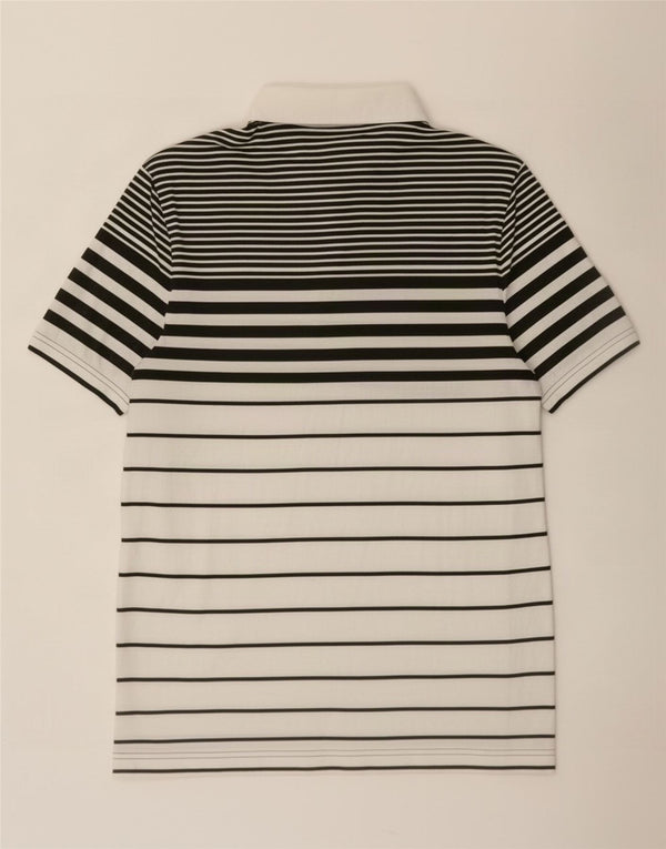 Penguin Heritage Heritage Slim Fit Polo Shirt Medium Hvid Stribet Bomuld