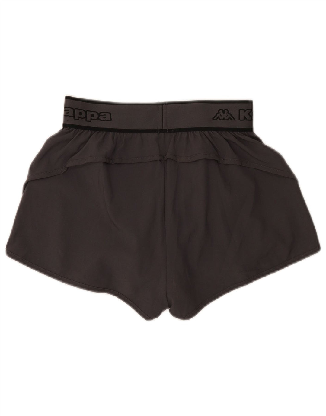 Kappa Graphic Sports Shorts til kvinder UK 6 XS Grå Polyester