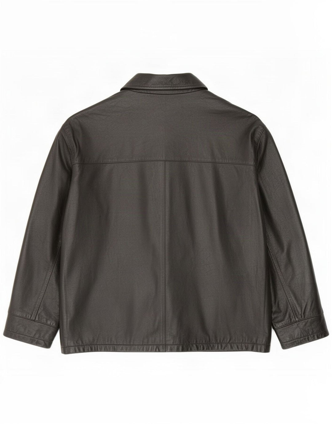 James Dillon Herre Læderjakke UK 42 XL Sort