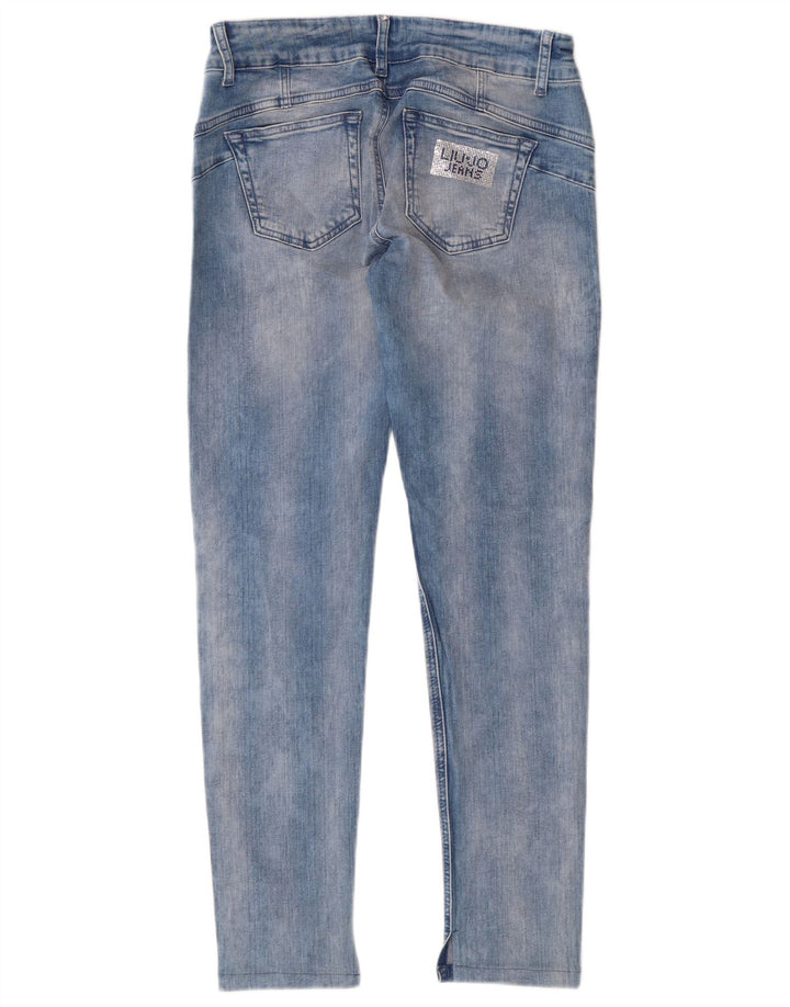 Liu Jo Dame Slim Jeans W29 L29 Blå Bomuld Classic