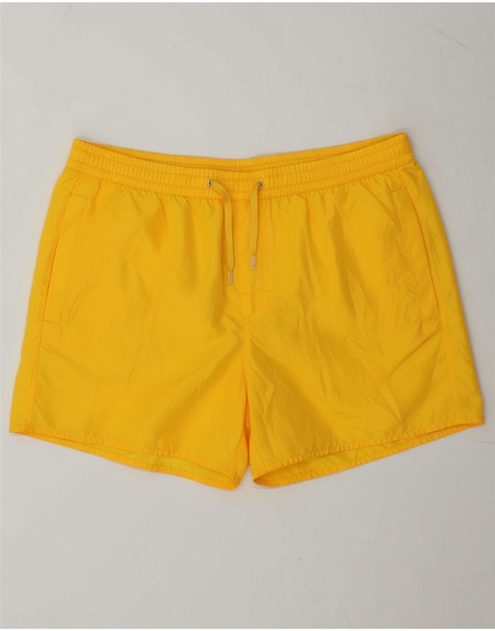COAST Boys Swimming Shorts 11-12 Years XL  Yellow Polyester