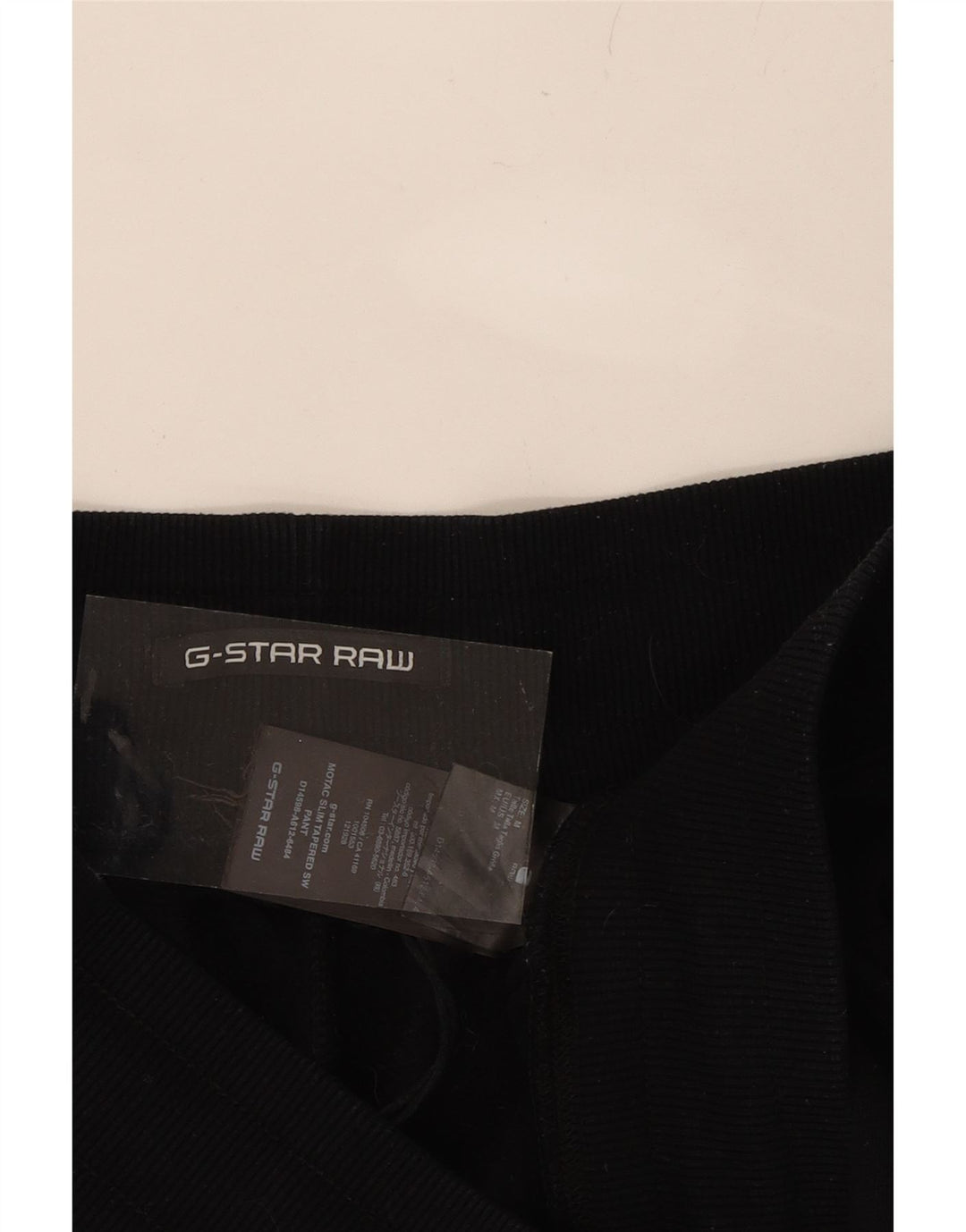 G-STAR Mens Tracksuit Trousers Medium  Black Cotton Vintage G-Star and Second-Hand G-Star from Messina Hembry 