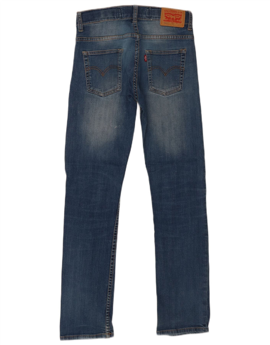Levi's Boys 511 Slim Jeans 13-14 år W28 L29 Blå Bomuld