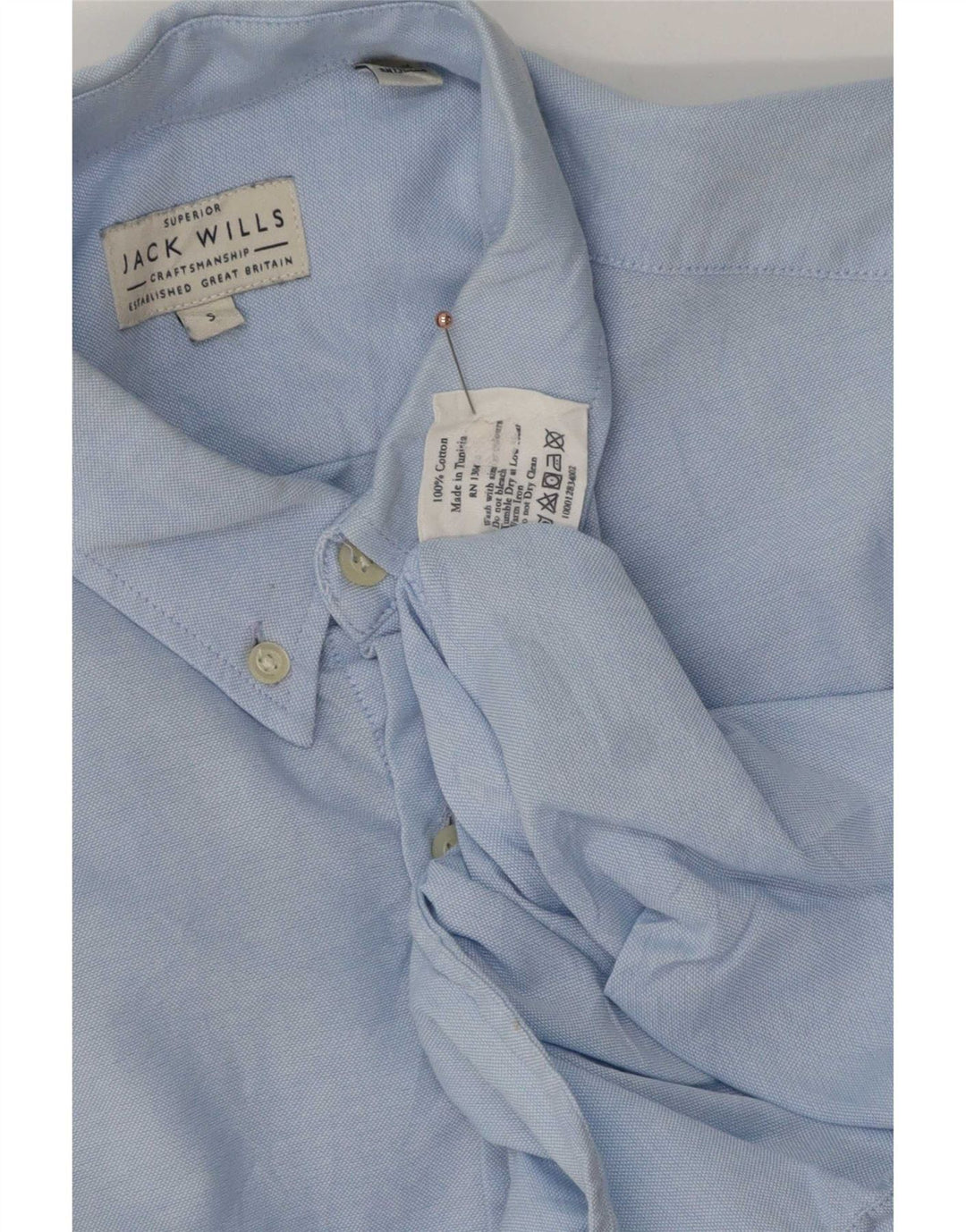 Jack Wills herreskjorte lille blå bomuld
