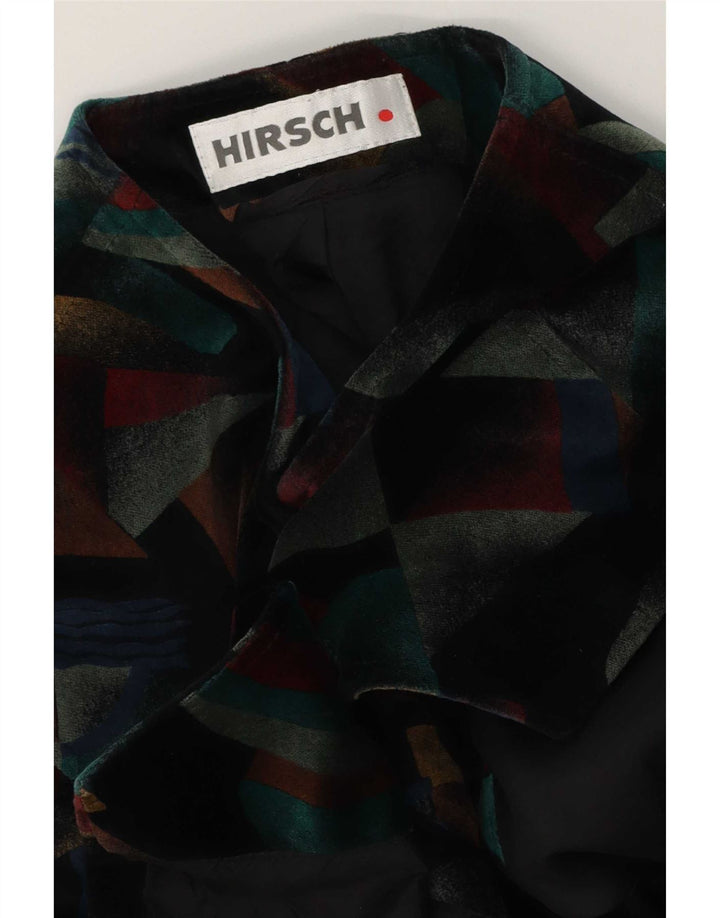 Hirsch Womens 5-knaps Bolero-jakke UK 12 Medium Flerfarvet Geometrisk