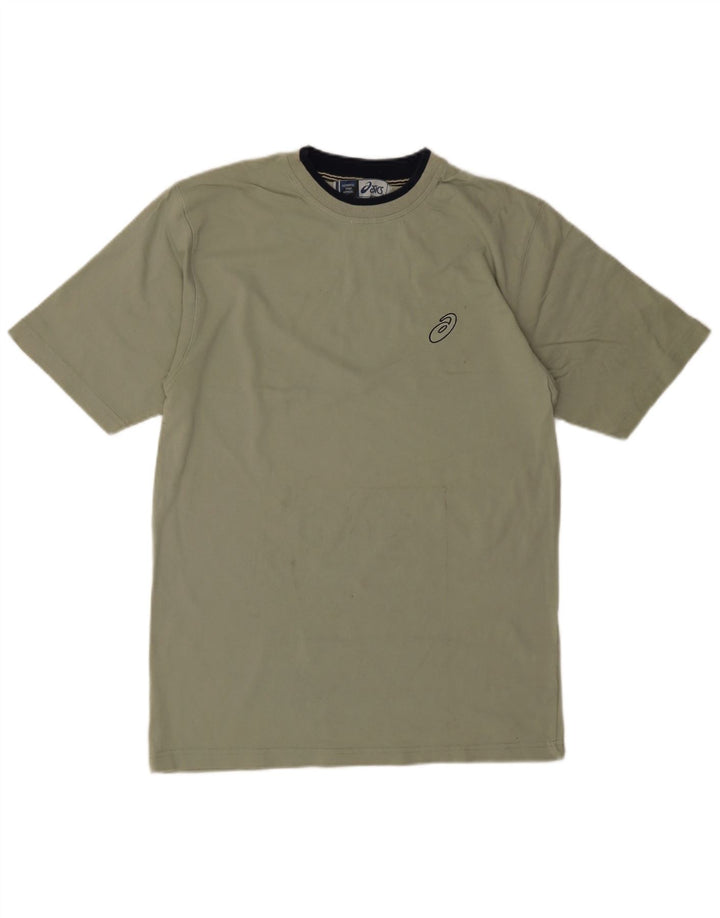 Asics Herre T-Shirt Top Stor Grøn Bomuld
