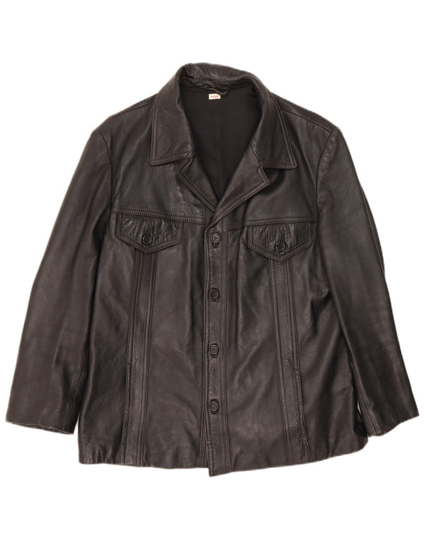 Vintage herre læderjakke UK 38 Medium Black