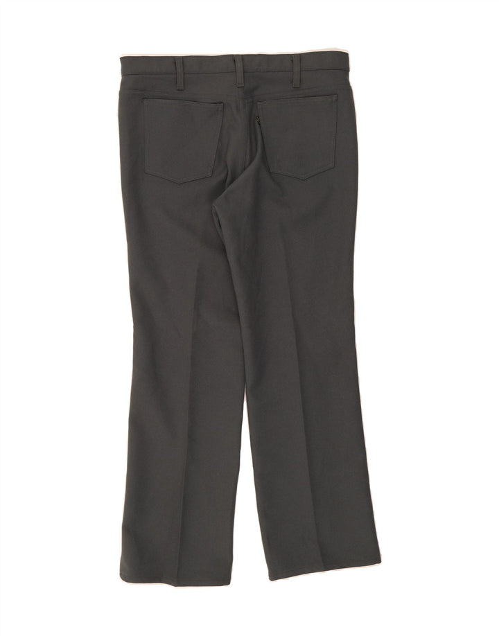 LEVI'S Mens Straight Casual Trousers W36 L31 Grey Vintage Levi's and Second-Hand Levi's from Messina Hembry 