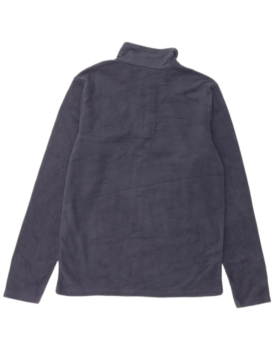 Mountain Warehouse Herre lynlås hals fleece jumper XS marineblå polyester