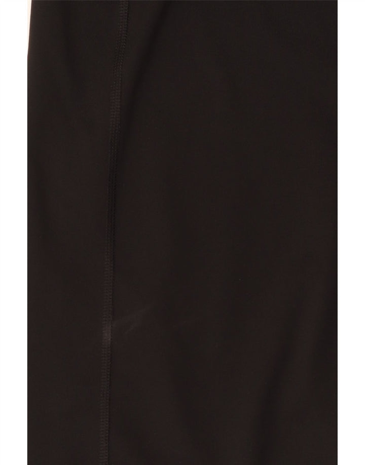 Puma Graphic Crop Leggings til kvinder UK 14 Large Black