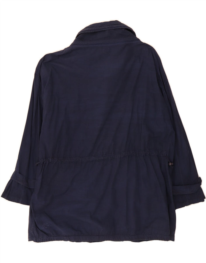PANNA Herre Loose Fit Utility Jacket UK 44 2XL Navy Blue