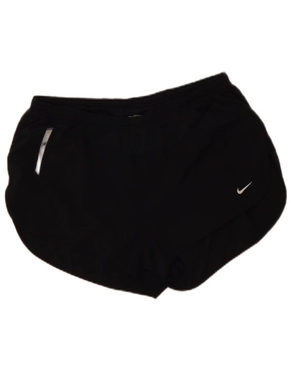 Nike sportsshorts til kvinder UK 18 XL sort polyester