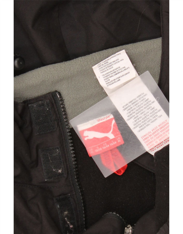 Puma Herre Hættetrøje Windbreaker Jacket UK 42 XL Sort Polyester