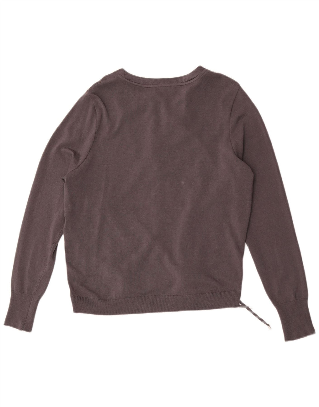 MINT VELVET Dame træningsdragt Topjakke UK 12 Medium Grå Silke