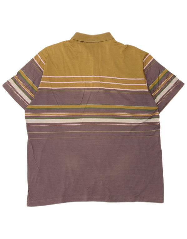 AUSTRALIAN L'ALPINA Poloshirt til mænd IT 54 XL Grøn Stribet