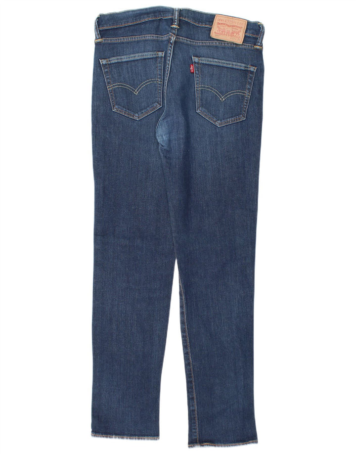 Levi's Herre 511 Slim Jeans W32 L32 Blå Bomuld