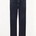 Levi's Dame 504 Straight Jeans W30 L32 Marineblå Bomuld