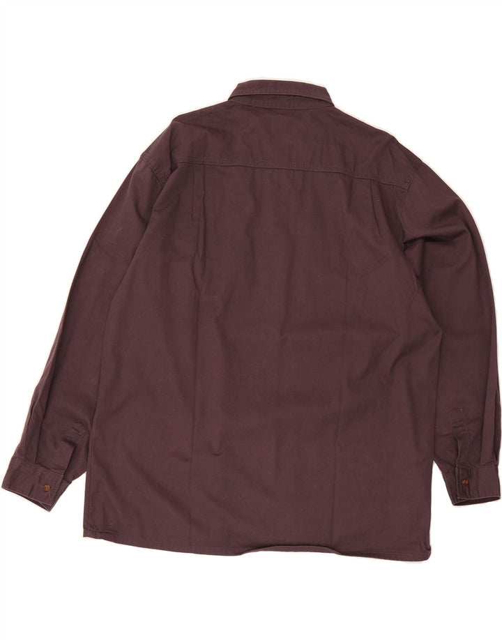JOHN F GEE Mens Shirt EU 50 Medium Purple Cotton Vintage John F Gee and Second-Hand John F Gee from Messina Hembry 