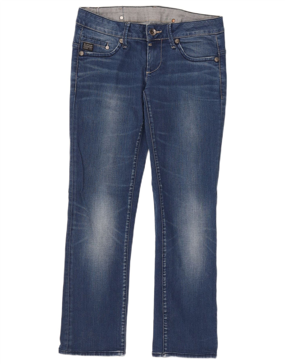 G-STAR Dame Bootcut Jeans W28 L28 Blå Bomuld