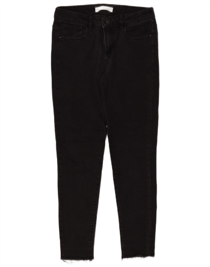 ZARA Dame Skinny Jeans EU 38 Small W28 L26 Sort Bomuld