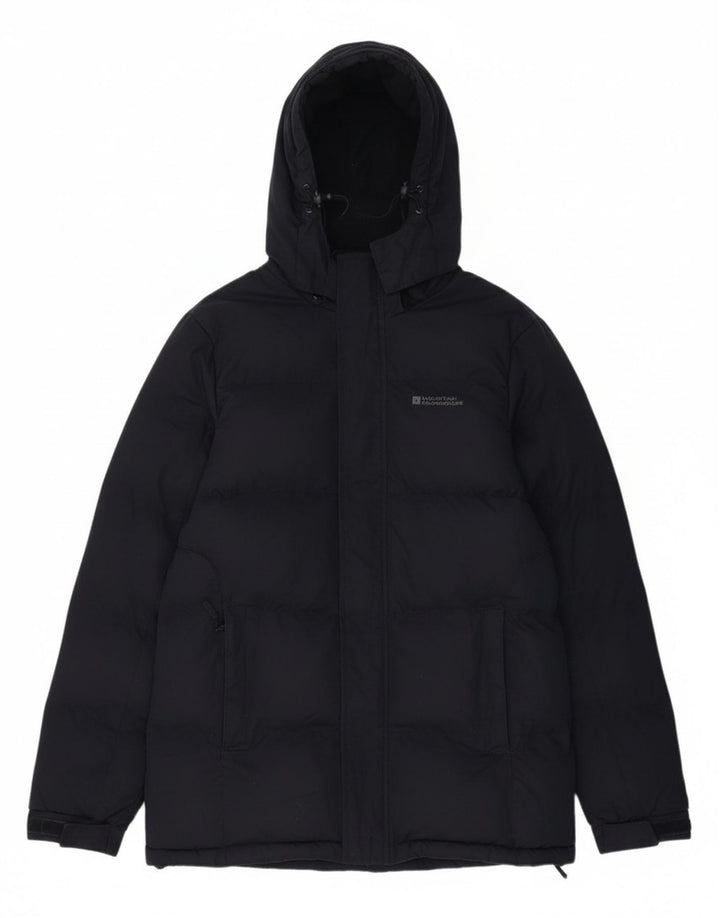 MOUNTAIN WAREHOUSE Herre hættepolstret jakke UK 38 Medium Navy Blue