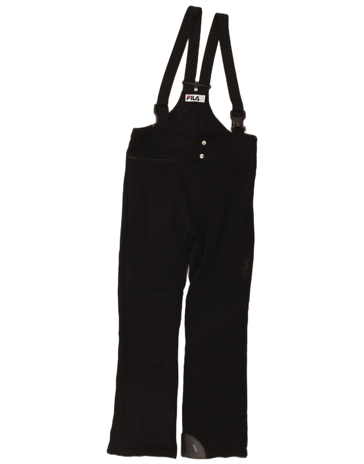 Fila Dame Grafiske Dungarees Skibukser IT 46 Large Sort Polyamid