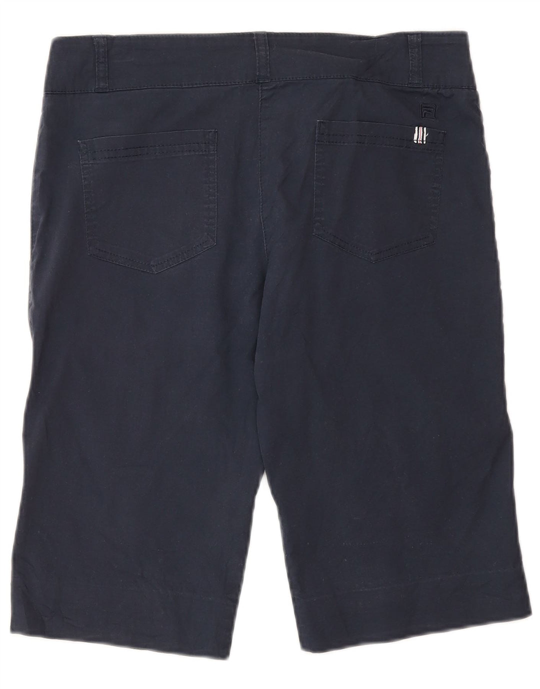 Fila Chino Shorts til kvinder IT 42 Medium W30 Marineblå Bomuld