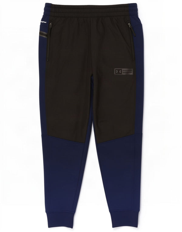 Under Armour Herre træningsdragt Bukser Joggers Large Navy Blue Colourblock