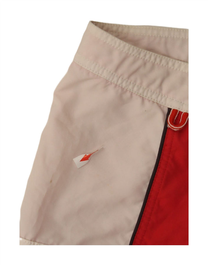 Sundek Herre grafiske badeshorts Large Red Colourblock