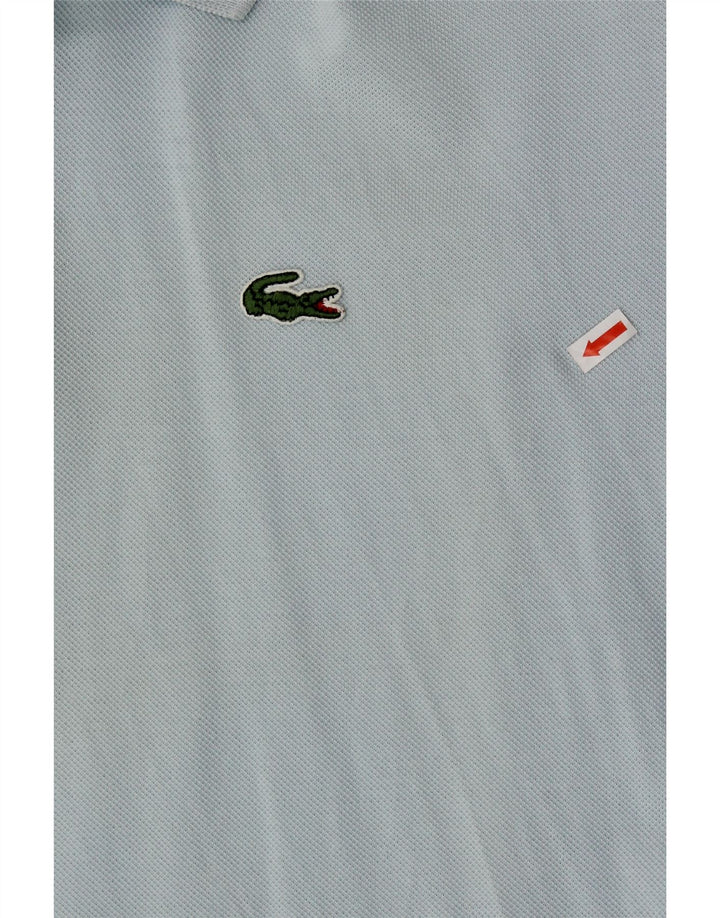 LACOSTE Mens Polo Shirt Size 6 XL Blue Cotton Vintage Lacoste and Second-Hand Lacoste from Messina Hembry 