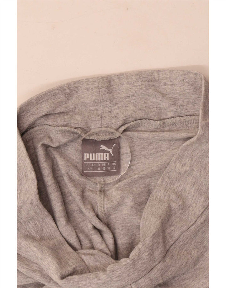 Puma Grafiske Leggings til kvinder UK 10 Small Grå