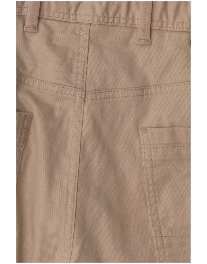 MASSIMO DUTTI Herre Lige Casual Bukser EU 38 Small W30 L33 Beige