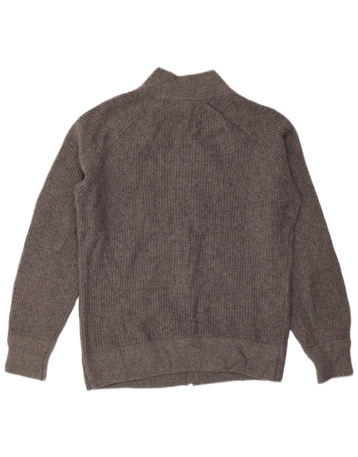 MASSIMO DUTTI Herre Cardigan Sweater Stor Grå Uld