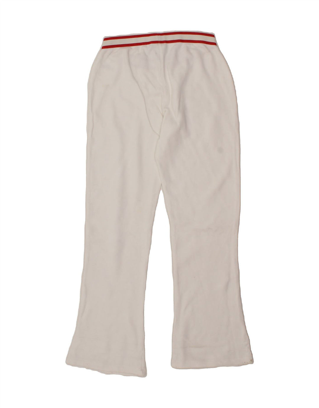 LOTTO Womens Tracksuit Trousers UK 10 Small  White Cotton Vintage Lotto and Second-Hand Lotto from Messina Hembry 