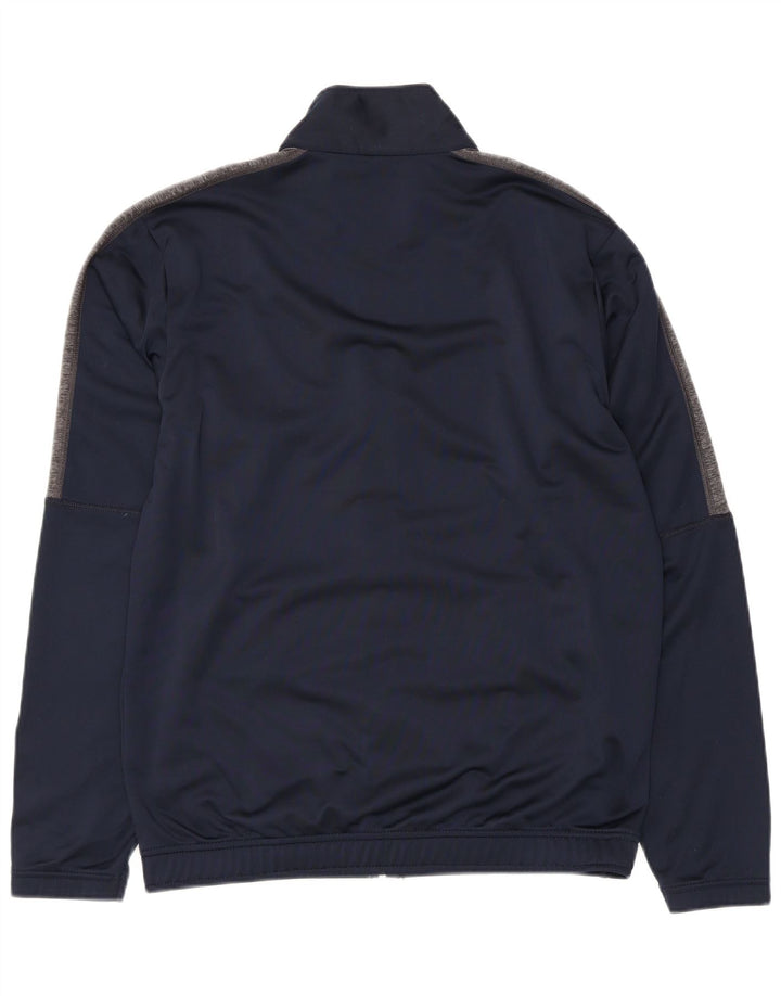 Champion Herre træningsdragt Topjakke Medium Navy Blue Colourblock Polyester
