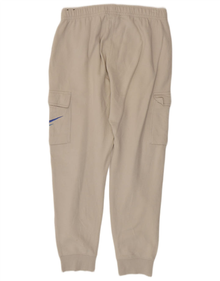 Nike Herre Graphic Cargo træningsdragt Bukser Joggers Medium White Bomuld