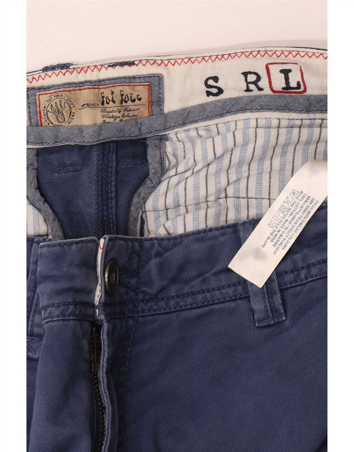 Fat Face Herre Regular Chino Bukser Large W36 L33 Blue Cotton