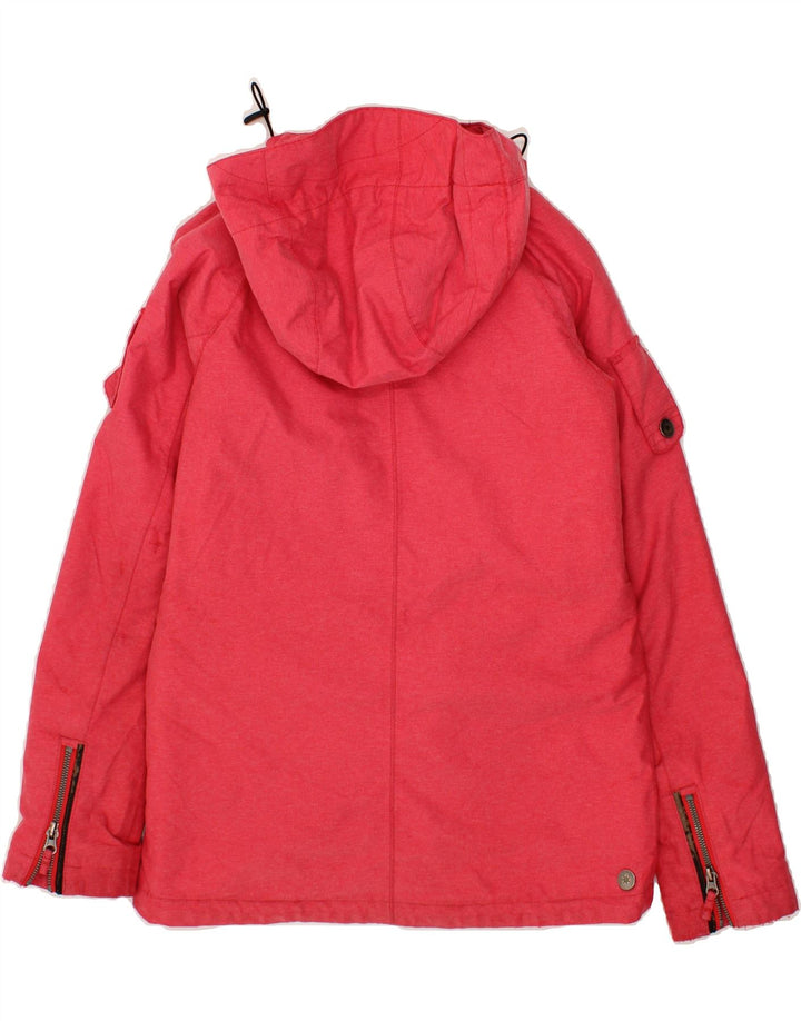 DC Mens Windbreaker Jacket UK 34 XS Pink Nylon Vintage DC and Second-Hand DC from Messina Hembry 