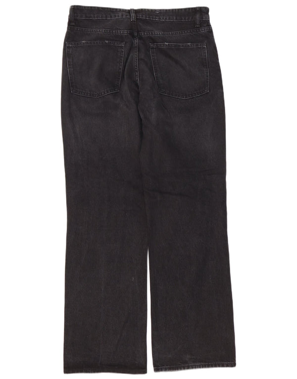 Zara Herre Bootcut Jeans EU 42 Large W32 L33 Sort