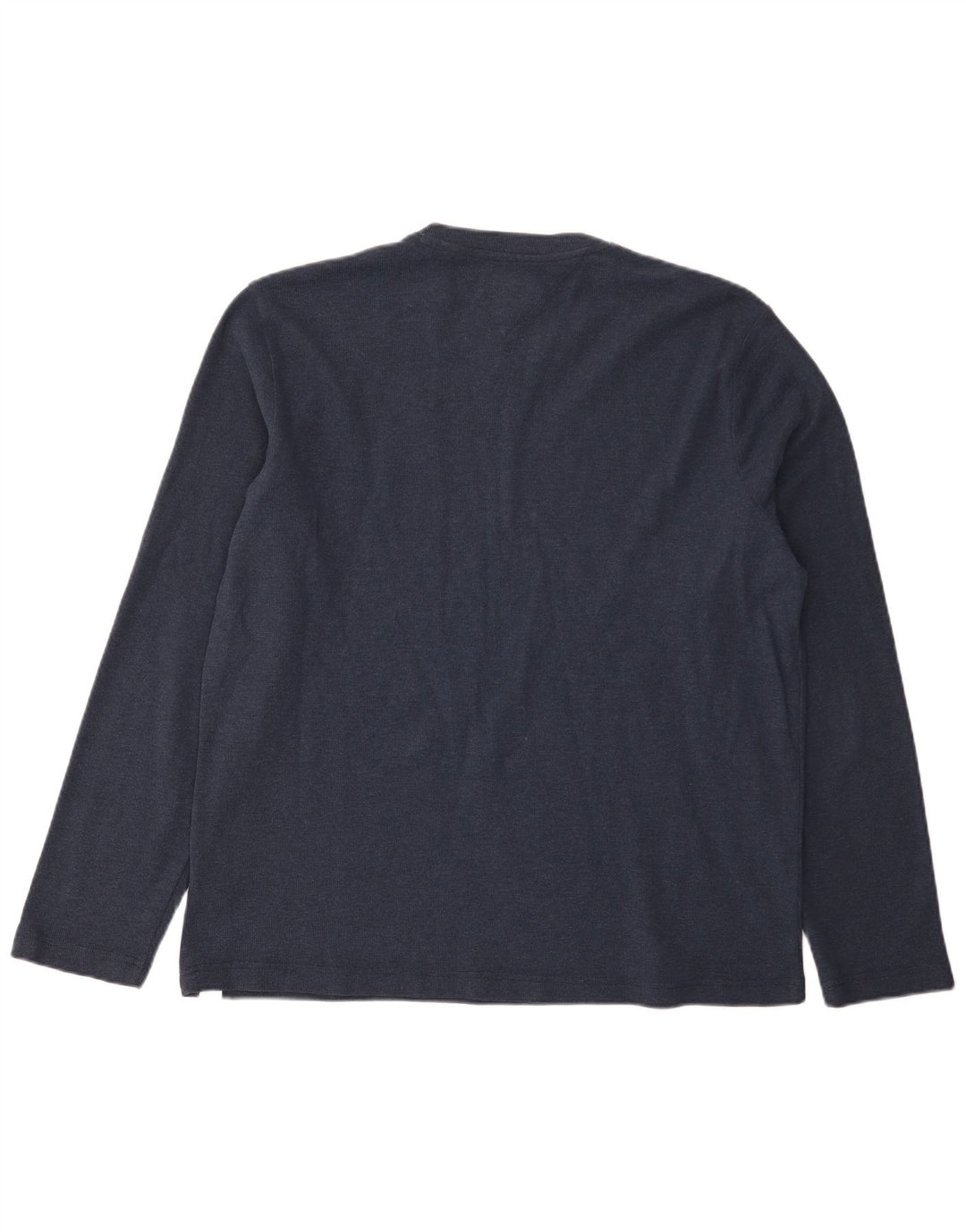 Tommy Hilfiger Herre Top Langærmet XL Marineblå Bomuld