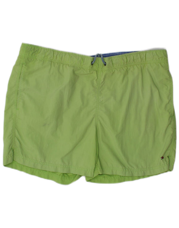 Tommy Hilfiger Badeshorts til mænd mellemgrøn polyester