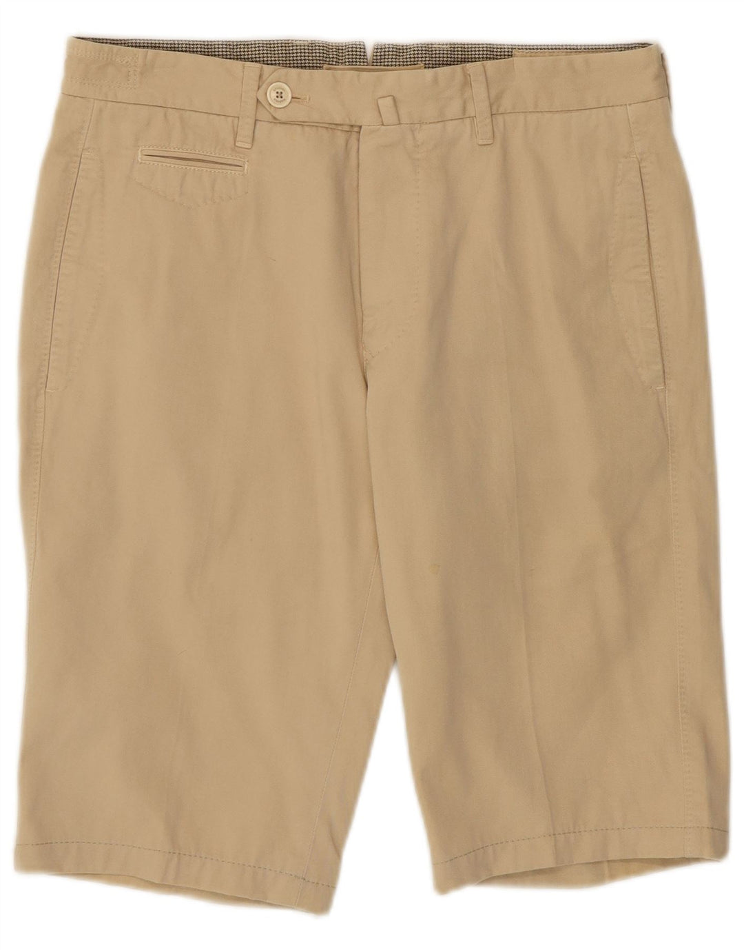 TWISTED TAILOR Herre Chino Shorts IT 46 Small W30 Beige Bomuld