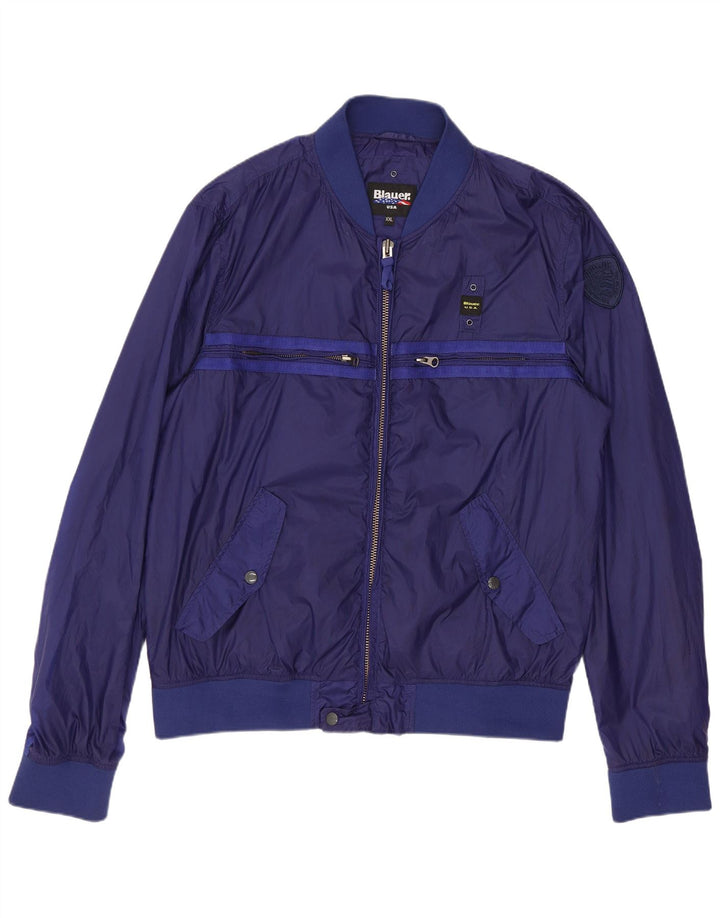 BLAUER Bomberjakke til mænd UK 44 2XL Navy Blue