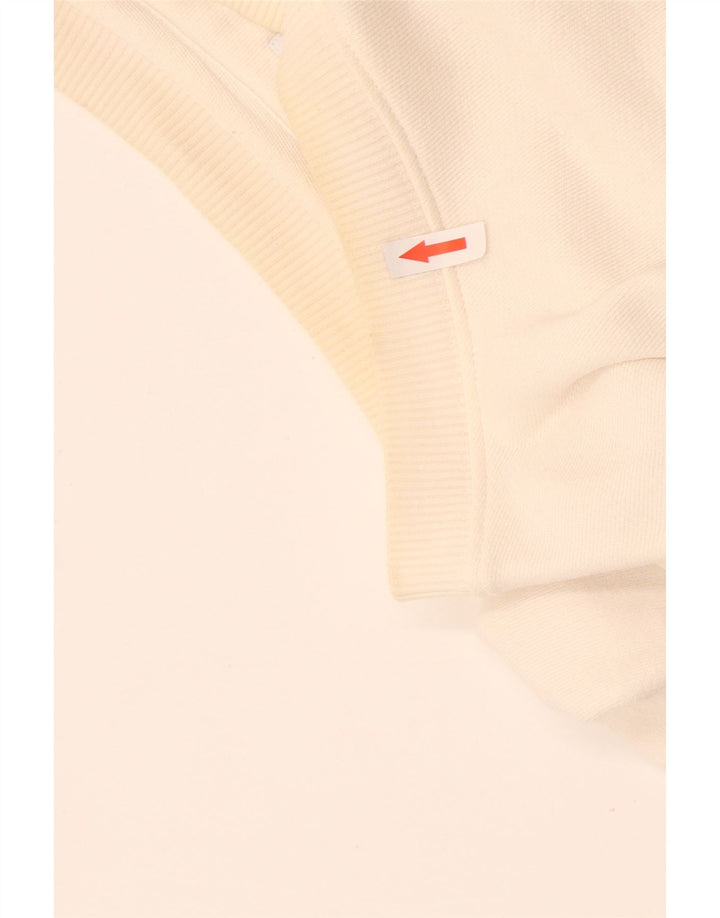 Tommy Hilfiger Herre Sweatshirt Jumper Stor Hvid Bomuld