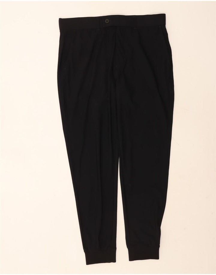Lyle & Scott Joggers til mænd Chinobukser W36 L30 Sort polyamid