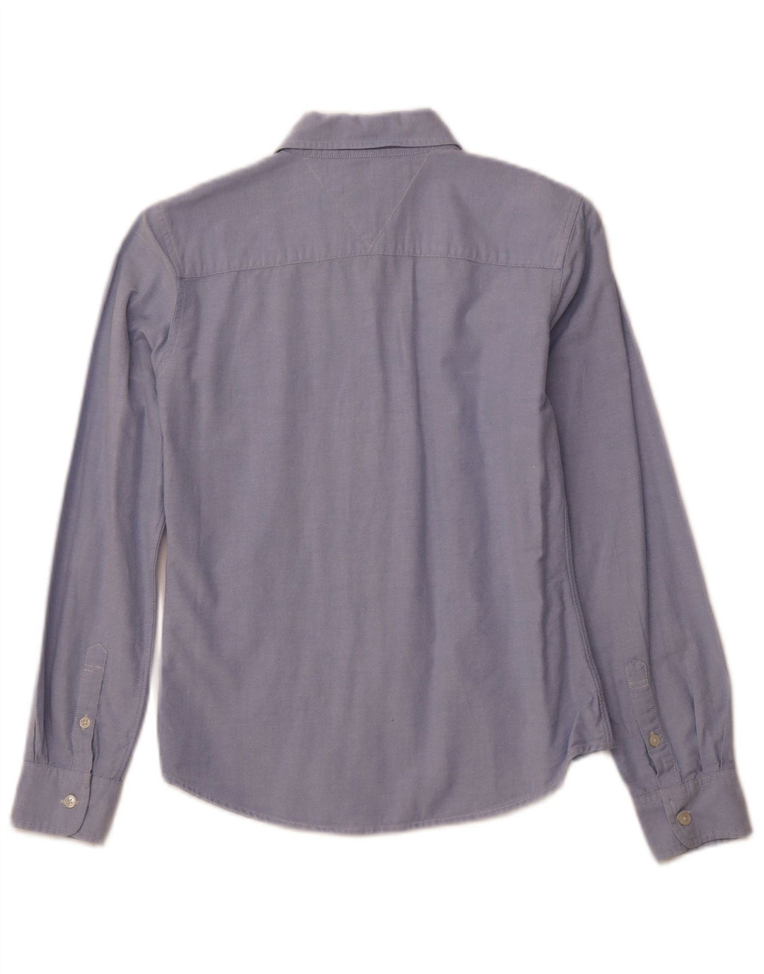 TOMMY HILFIGER Dameskjorte UK 10 Lille blå bomuld