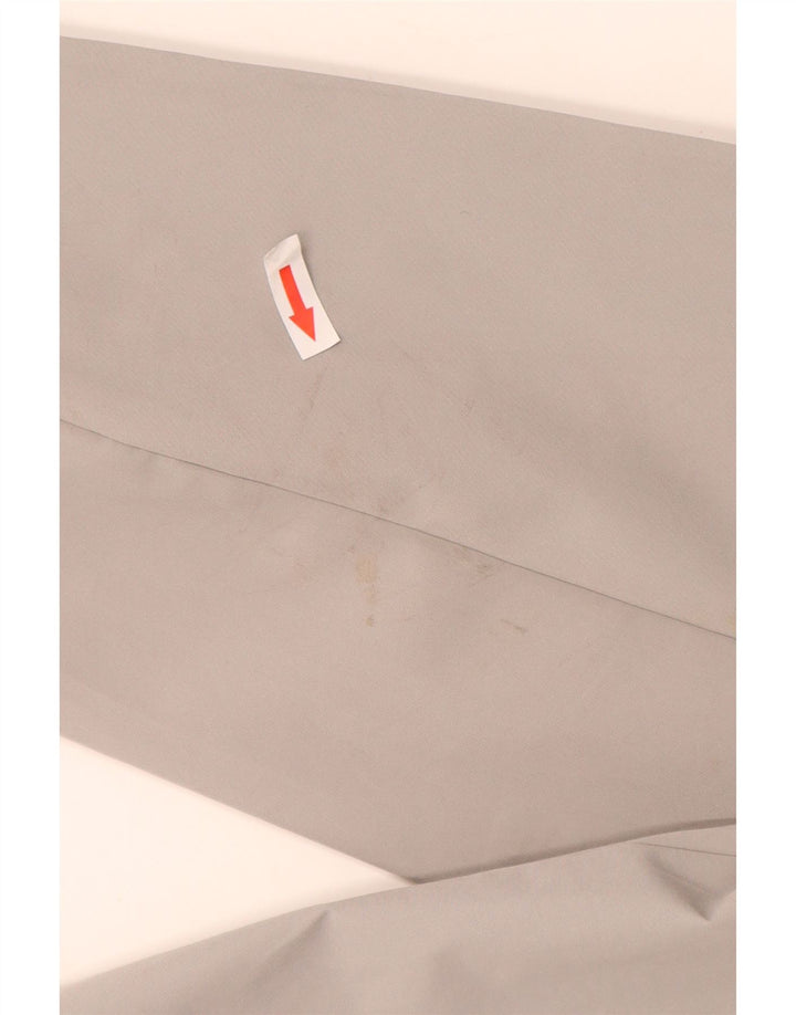 Adidas Regnjakke til mænd UK 40 Stor Grå Polyester