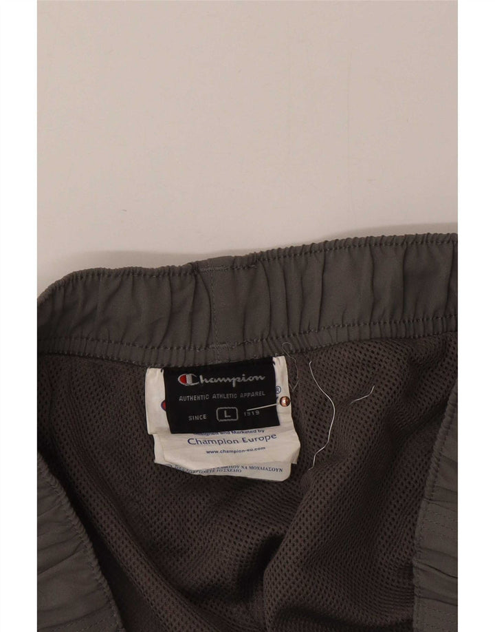 Champion Herre træningsdragt Bukser Joggers Large Grå Polyester