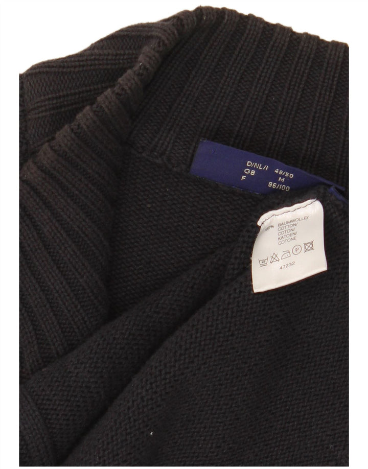 BOMULD REPUBLIK Herre cardigan sweater Medium marineblå bomuld