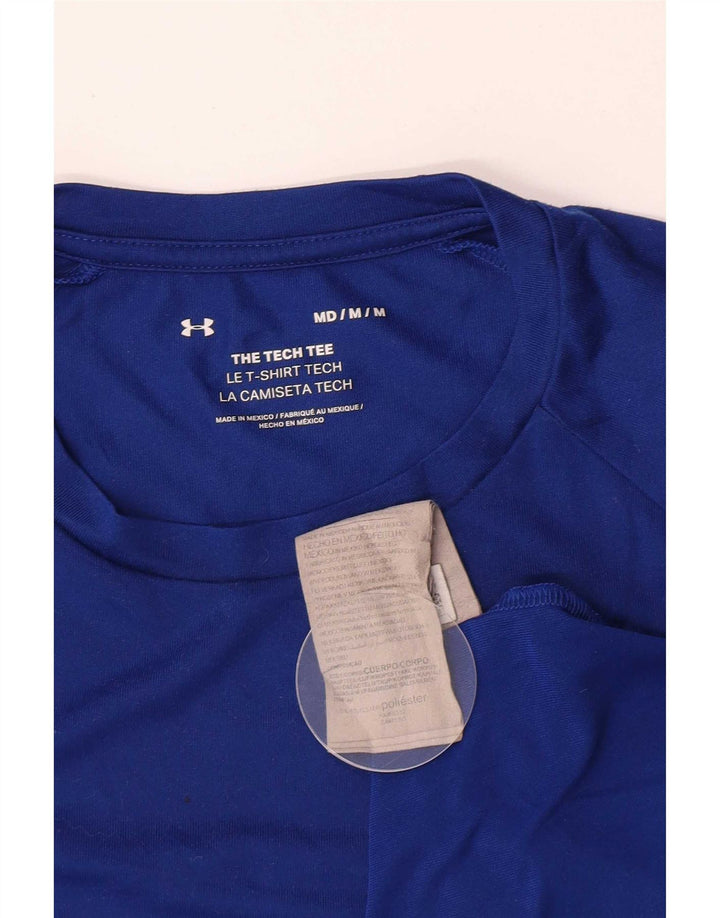Under Armour Herre T-Shirt Top Medium Blue